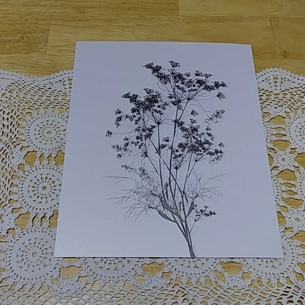 Art Prints Ethereal, wispy floral prints, wall art